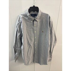 Polo Ralph Lauren Vintage Classic Fit Button Down In Blue Size 17 1/2-36/37 (D31